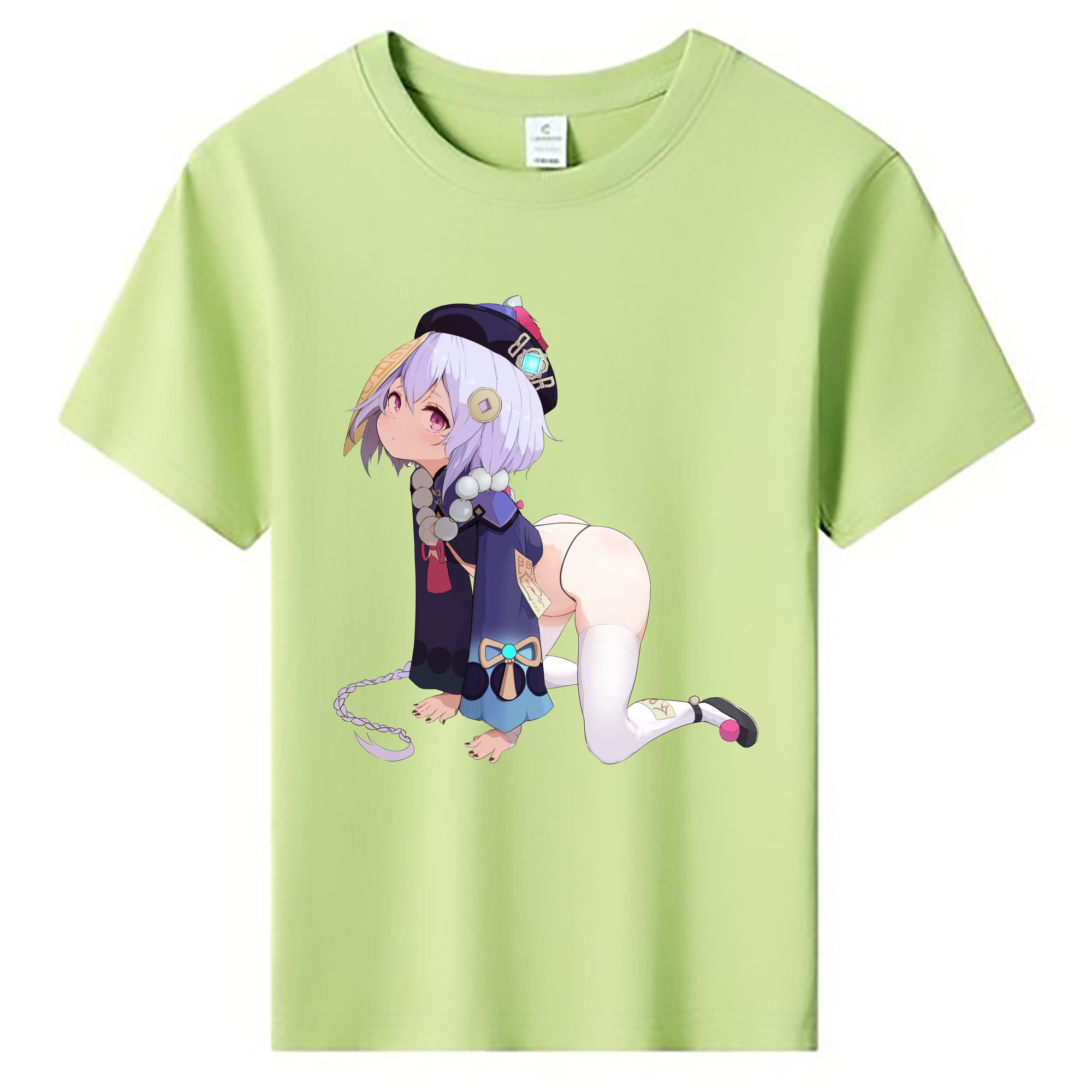 げんし神 七七 なな  genshin Nana 綿100％キッズTシャツ（フロントプリント）
